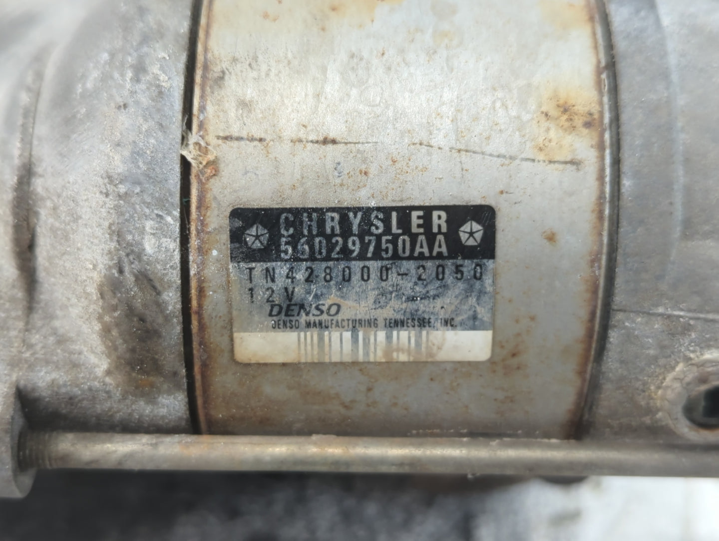 2004-2009 Dodge Durango Car Starter Motor Solenoid OEM P/N:TN428000-2050 56029750AA Fits Fits 2004 2005 2006 2007 2008 2009 