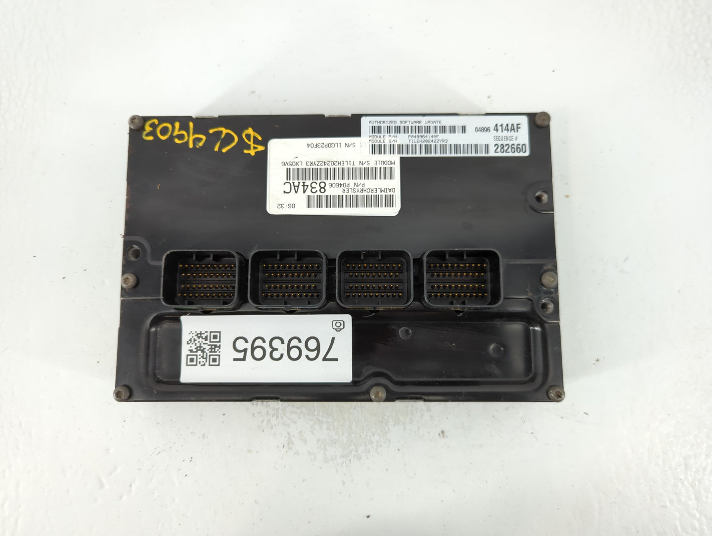 2005 Dodge Magnum PCM Engine Control Computer ECU ECM PCU OEM P/N:P04896414AF Fits OEM Used Auto Parts - Oemusedautoparts1.c