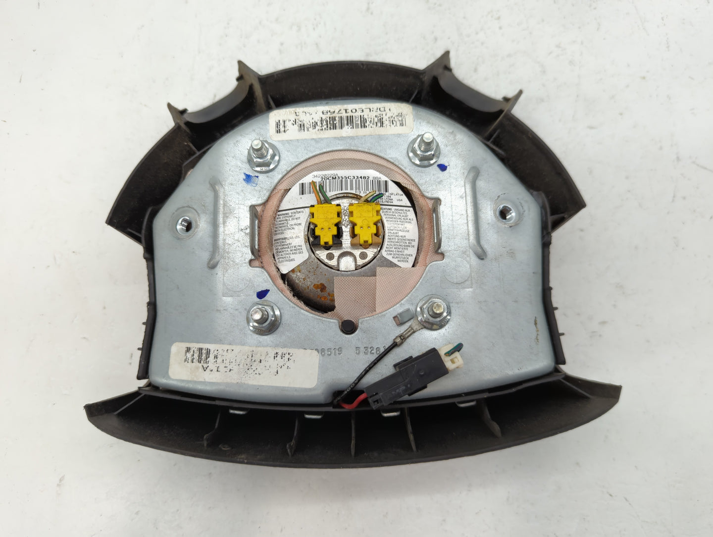 2005 Dodge Ram 1500 Air Bag Driver Left Steering Wheel Mounted P/N:2DCM355C33482 Fits OEM Used Auto Parts - Oemusedautoparts