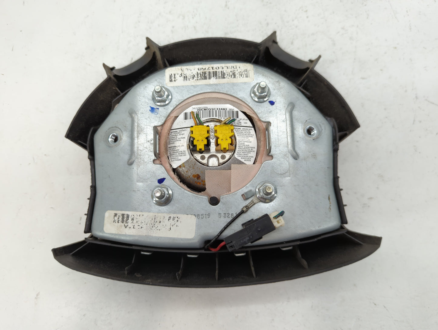 2005 Dodge Ram 1500 Air Bag Driver Left Steering Wheel Mounted P/N:2DCM355C33482 Fits OEM Used Auto Parts - Oemusedautoparts