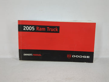 2005 Dodge Ram 1500 Owners Manual Book Guide OEM Used Auto Parts - Oemusedautoparts1.com