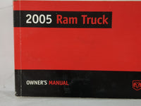 2005 Dodge Ram 1500 Owners Manual Book Guide OEM Used Auto Parts - Oemusedautoparts1.com