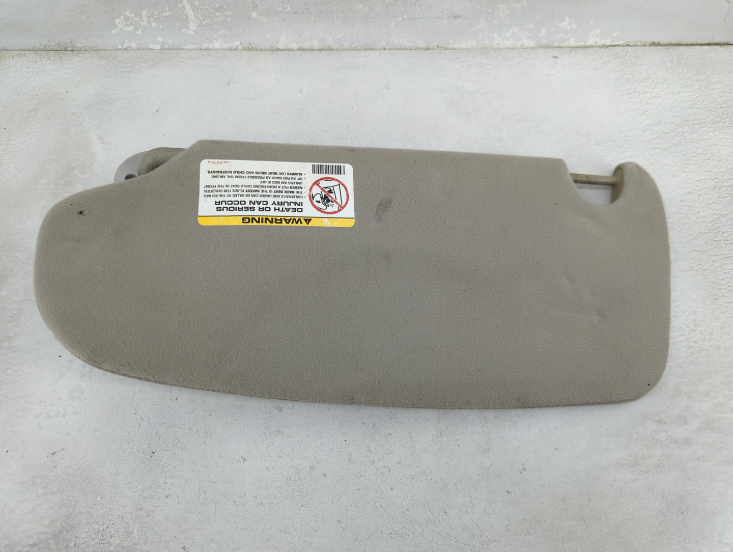 2002-2005 Dodge Ram 1500 Sun Visor Shade Replacement Passenger Right Mirror Fits Fits 2002 2003 2004 2005 OEM Used Auto Part