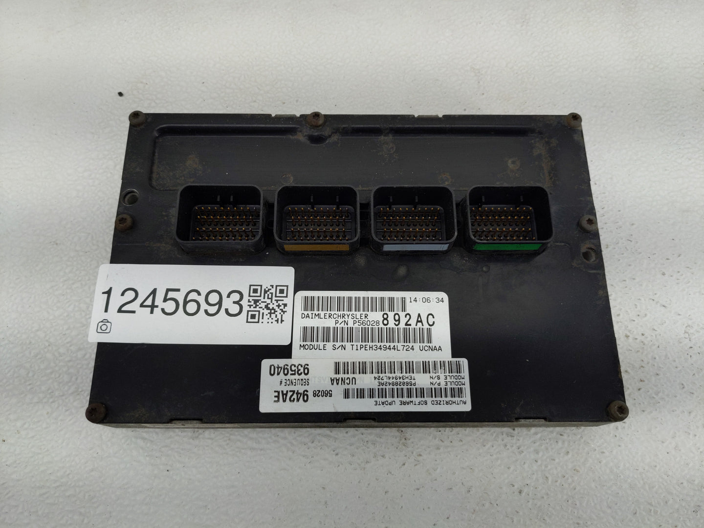 2005 Dodge Ram 1500 PCM Engine Control Computer ECU ECM PCU OEM Fits OEM Used Auto Parts - Oemusedautoparts1.com