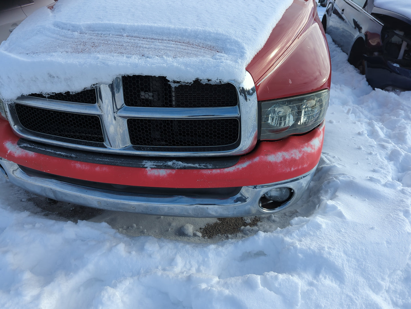 2002-2005 Dodge Ram 1500 Front Bumper - Oem - Oemusedautoparts1.com