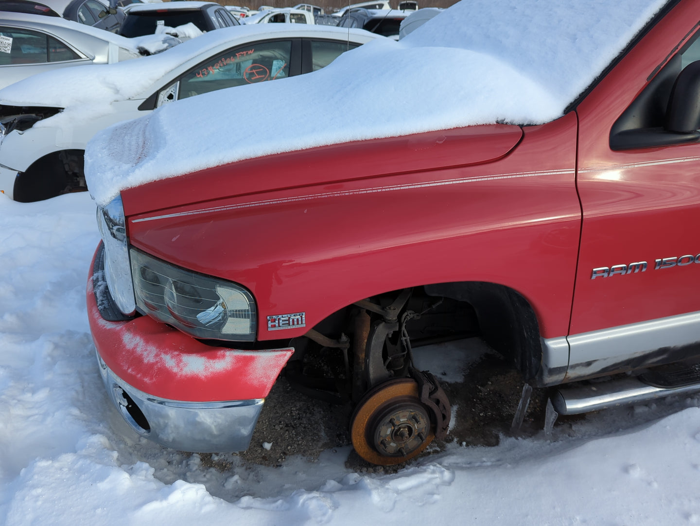 2002-2005 Dodge Ram 1500 Driver Fender 1358292 - Oemusedautoparts1.com