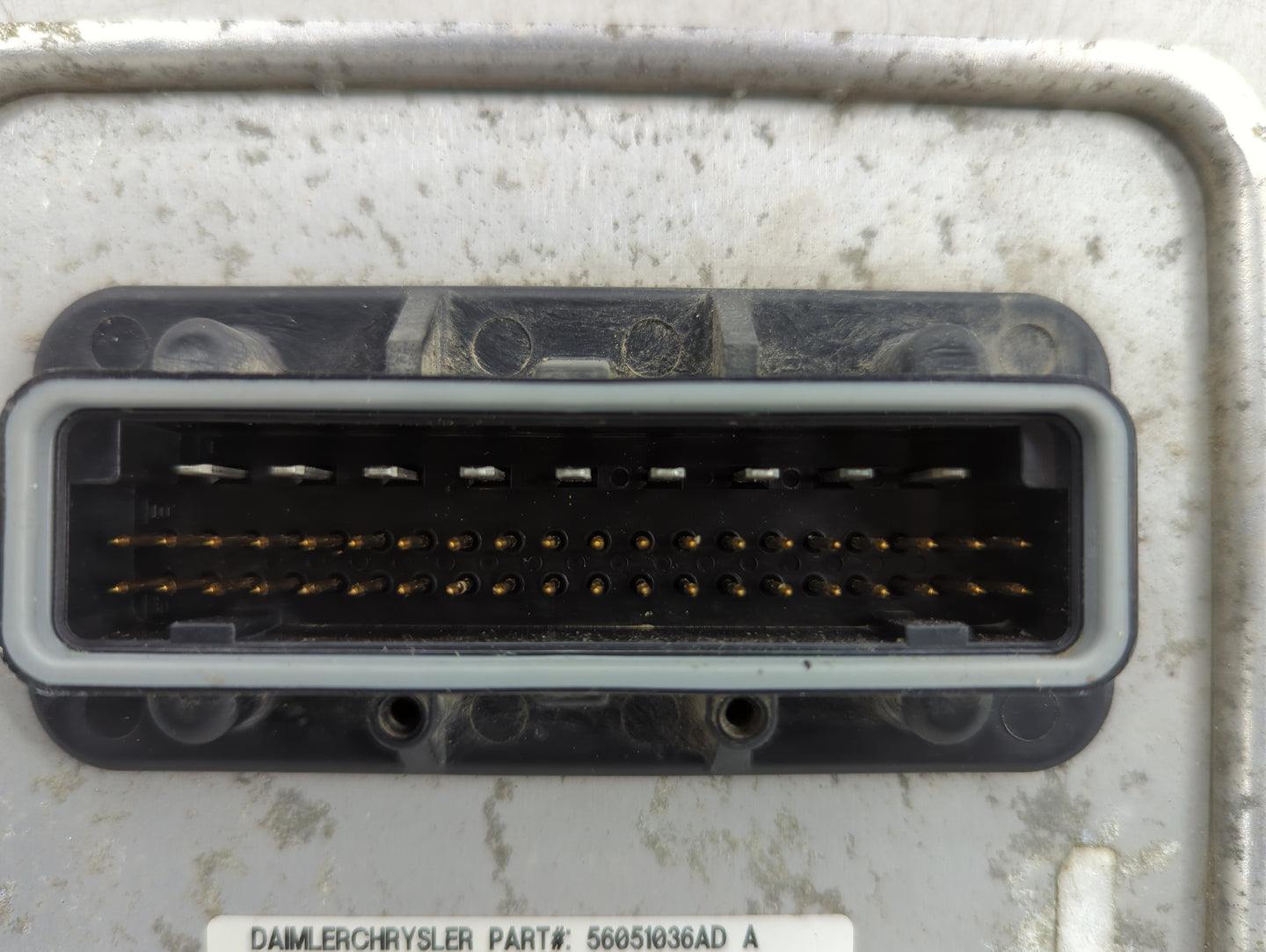 2005 Dodge Ram 1500 PCM Engine Control Computer ECU ECM PCU OEM P/N:56051036AD Fits OEM Used Auto Parts - Oemusedautoparts1.