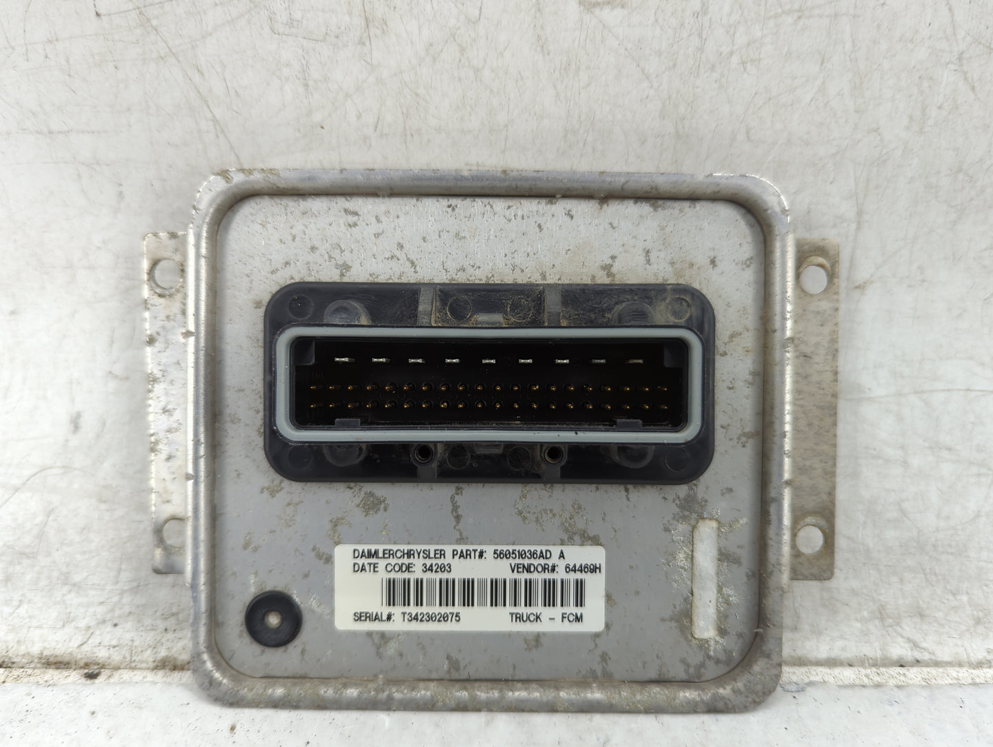 2005 Dodge Ram 1500 PCM Engine Control Computer ECU ECM PCU OEM P/N:56051036AD Fits OEM Used Auto Parts - Oemusedautoparts1.