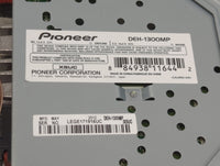 2005 Dodge Ram 1500 Radio AM FM Cd Player Receiver Replacement P/N:DEH-1300MP Fits Fits 2006 2007 OEM Used Auto Parts - Oemu