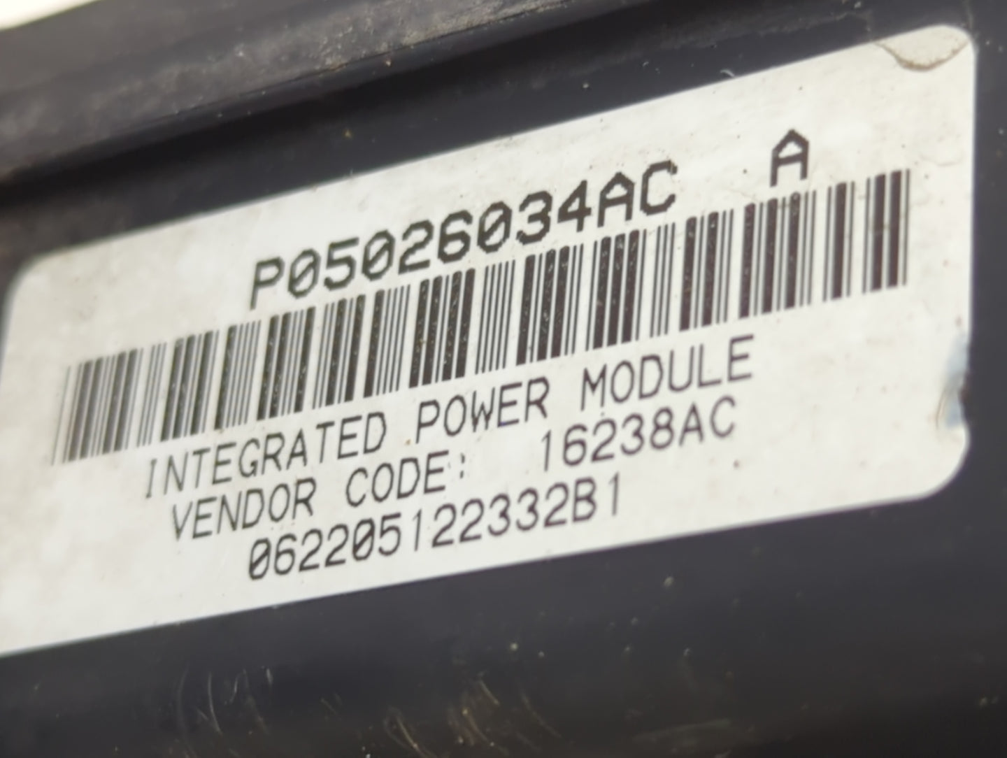 2005 Dodge Ram 1500 Fusebox Fuse Box Panel Relay Module P/N:P05026034AC Fits Fits 2003 2004 OEM Used Auto Parts - Oemusedaut