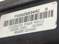 2005 Dodge Ram 1500 Fusebox Fuse Box Panel Relay Module P/N:P05026034AC Fits Fits 2003 2004 OEM Used Auto Parts - Oemusedaut