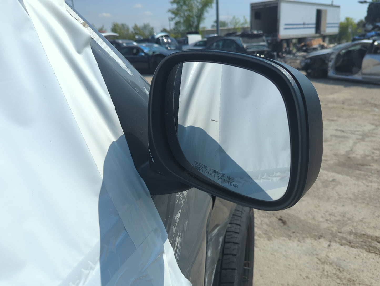 2002-2008 Dodge Ram 1500 Passenger Side View Mirror - Right Door Mirror OEM Used - Oemusedautoparts1.com