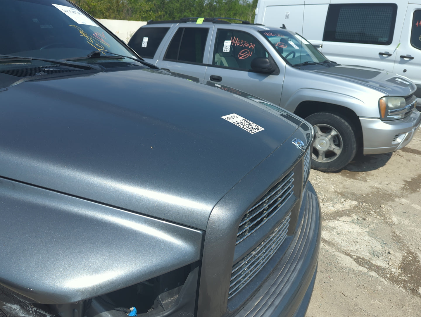 2002-2008 Dodge Ram 1500 Hood Oem 5020865 - Oemusedautoparts1.com