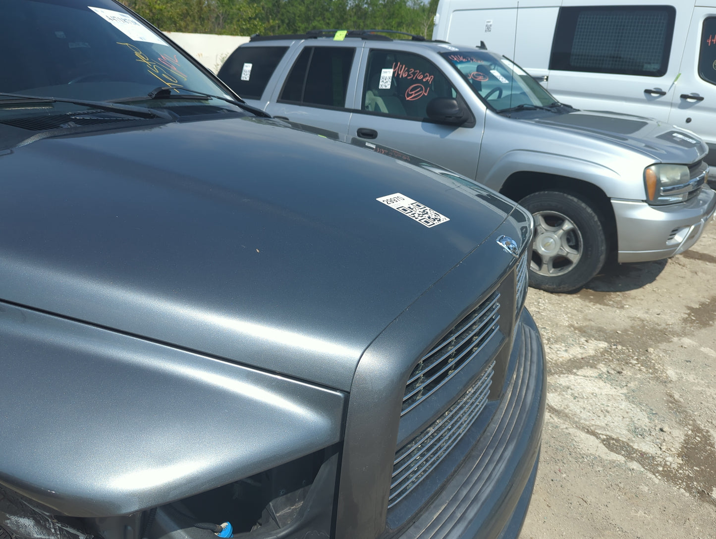 2002-2008 Dodge Ram 1500 Hood Oem 5020865 - Oemusedautoparts1.com