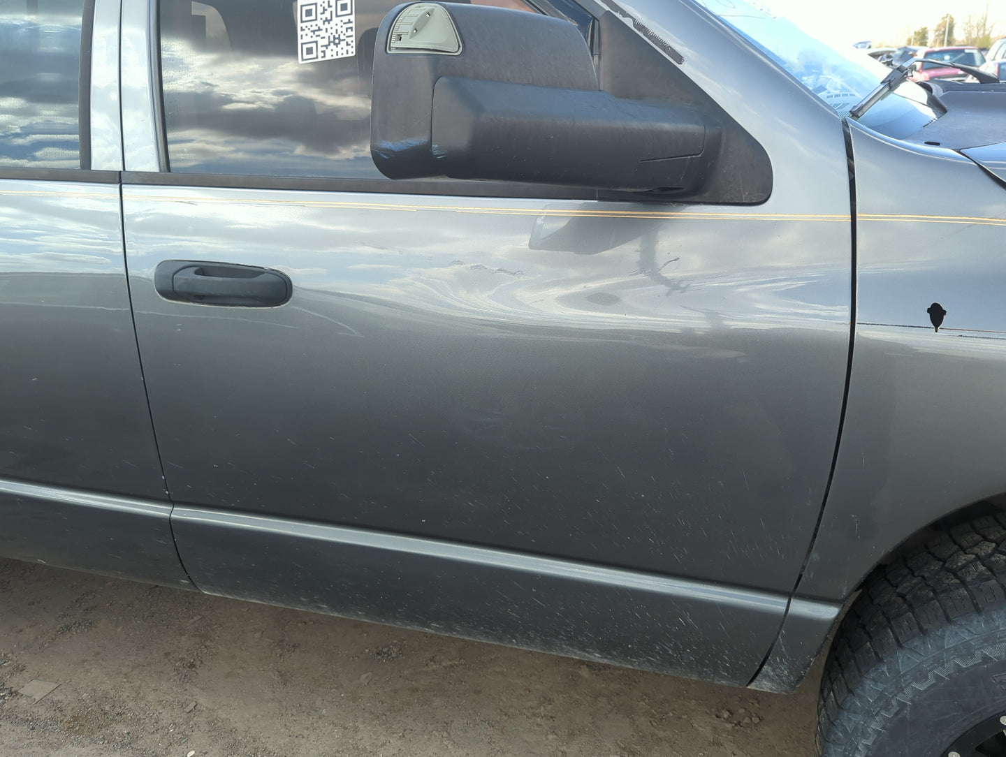 2003-2007 Dodge Ram 1500 Passenger Front Door Oem 5023543 - Oemusedautoparts1.com