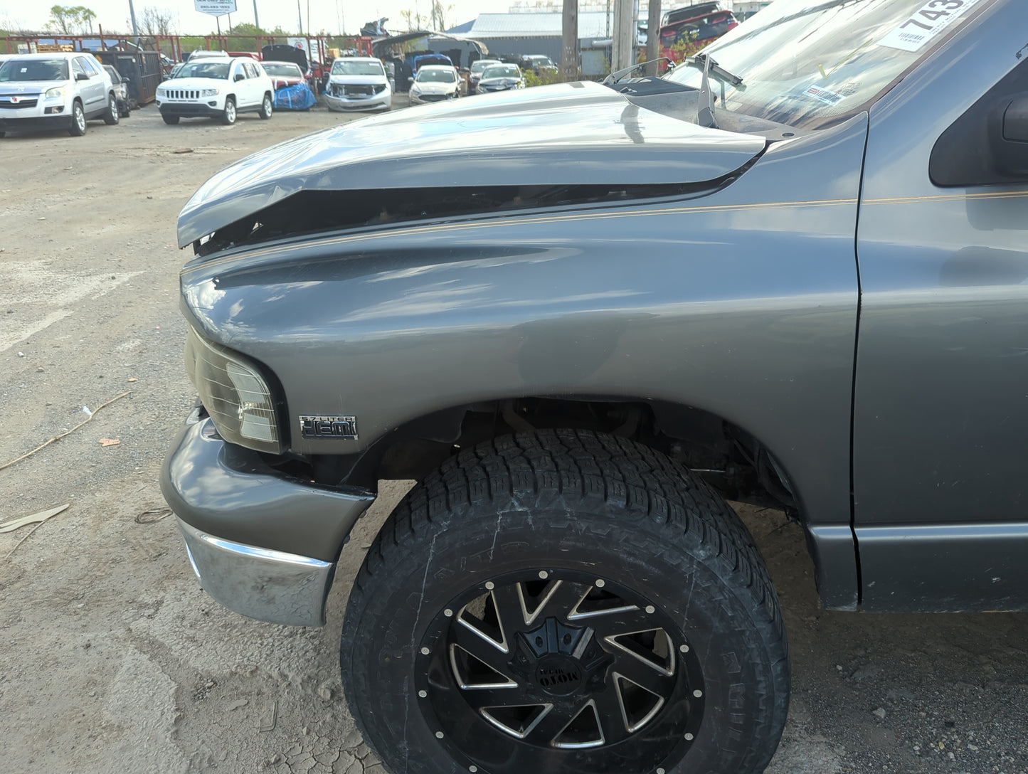 2002-2005 Dodge Ram 1500 Driver Fender 5023544 - Oemusedautoparts1.com