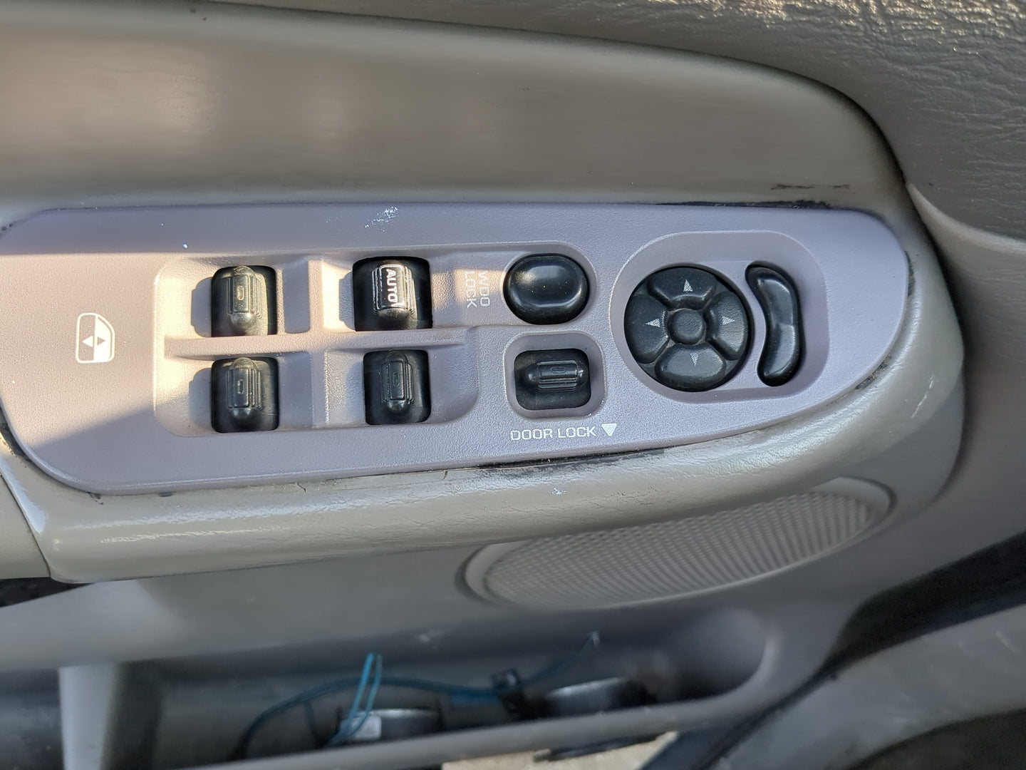 2002-2008 Dodge Ram 1500 Master Power Window Switch Replacement Driver Side Left Fits OEM Used Auto Parts - Oemusedautoparts