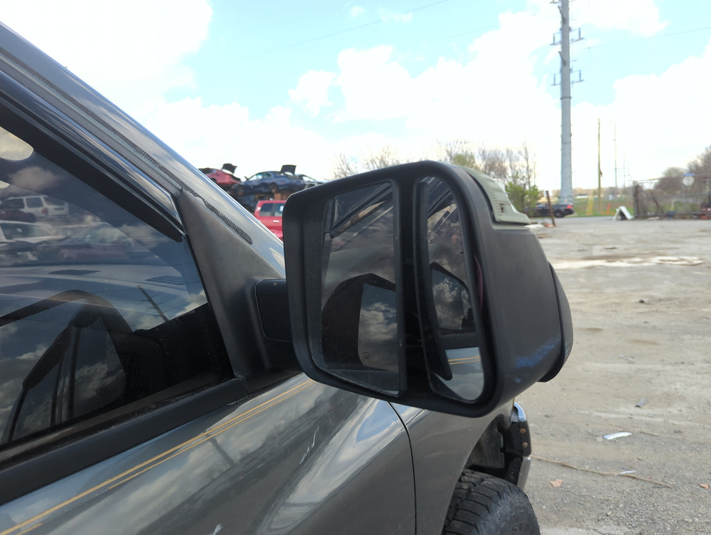 2002-2008 Dodge Ram 1500 Passenger Side View Mirror - Right Door Mirror OEM Used - Oemusedautoparts1.com