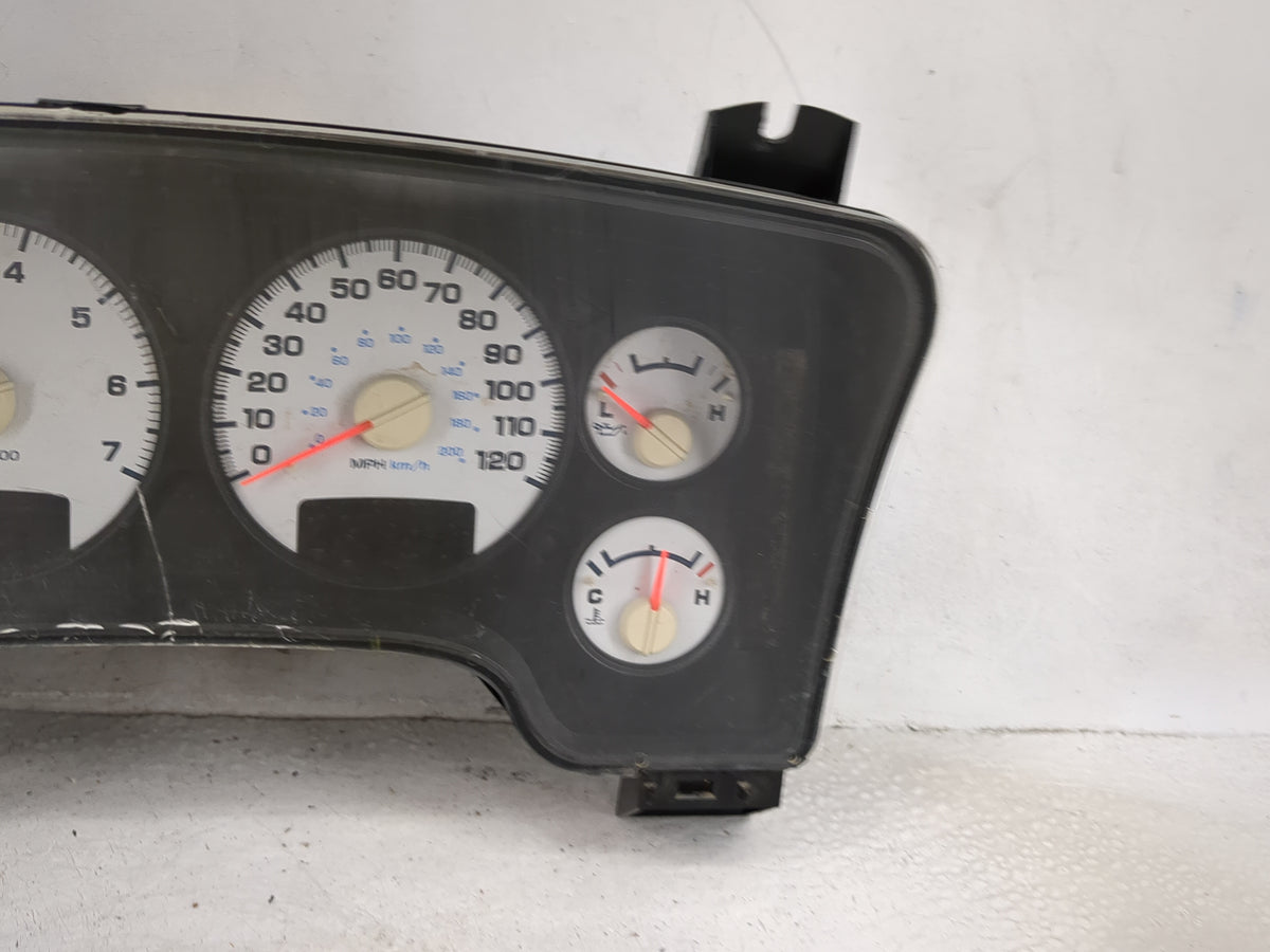 2004-2005 Dodge Ram 1500 Instrument Cluster Speedometer Gauges P/N:P56045755AB Miles:157K Fits Fits 2004 2005 OEM Used Auto 