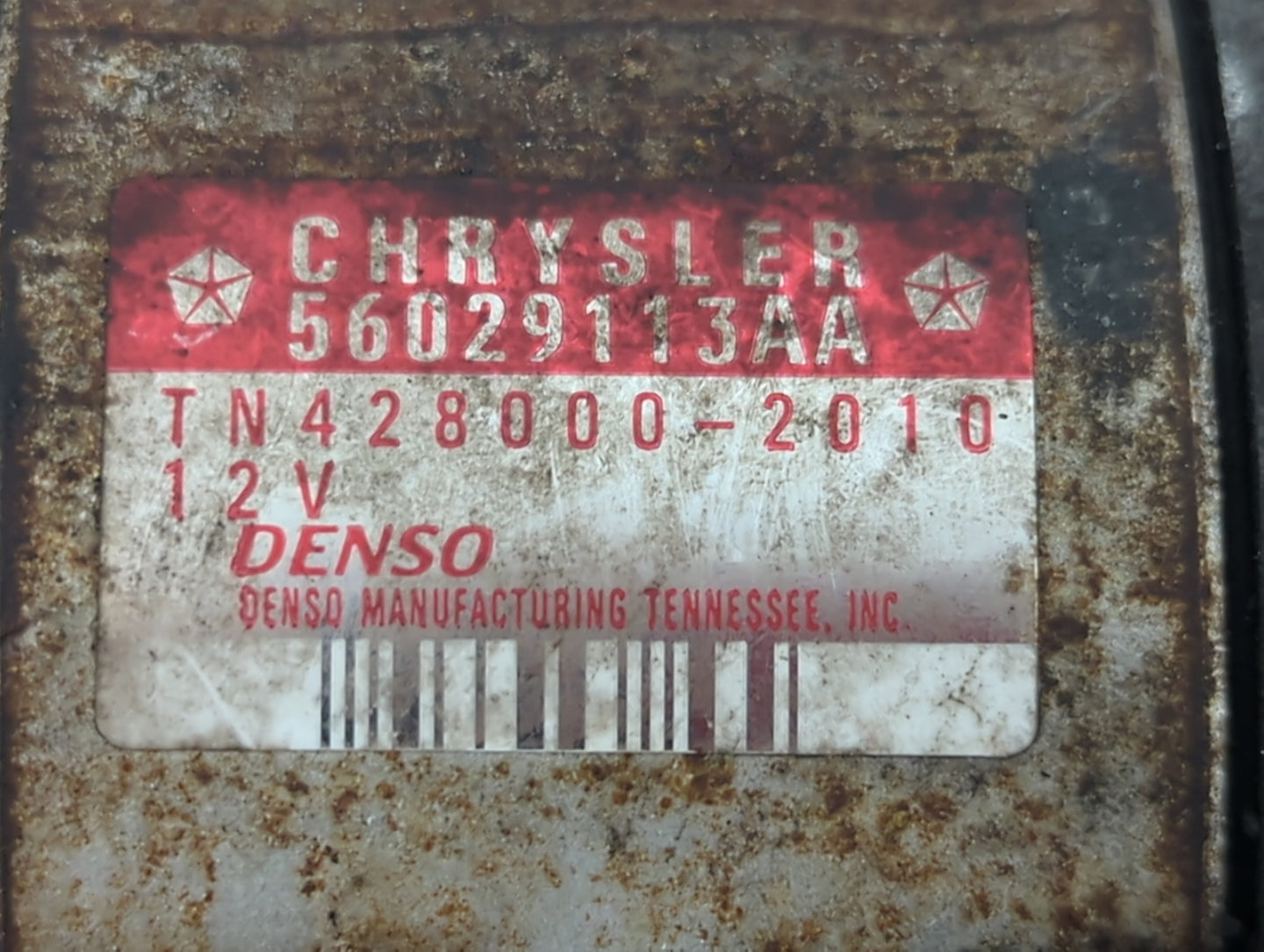 2003-2005 Dodge Ram 1500 Car Starter Motor Solenoid OEM P/N:428000-2010 56029113AA Fits Fits 2003 2004 2005 OEM Used Auto Pa