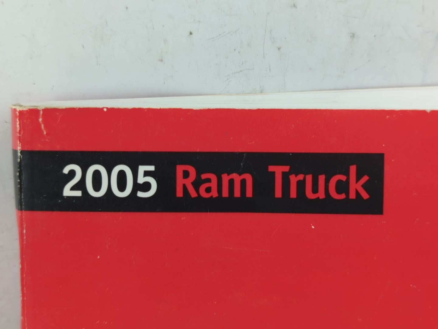 2005 Dodge Ram 1500 Owners Manual Book Guide P/N:81-326-0527 OEM Used Auto Parts - Oemusedautoparts1.com