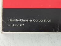 2005 Dodge Ram 1500 Owners Manual Book Guide P/N:81-326-0527 OEM Used Auto Parts - Oemusedautoparts1.com