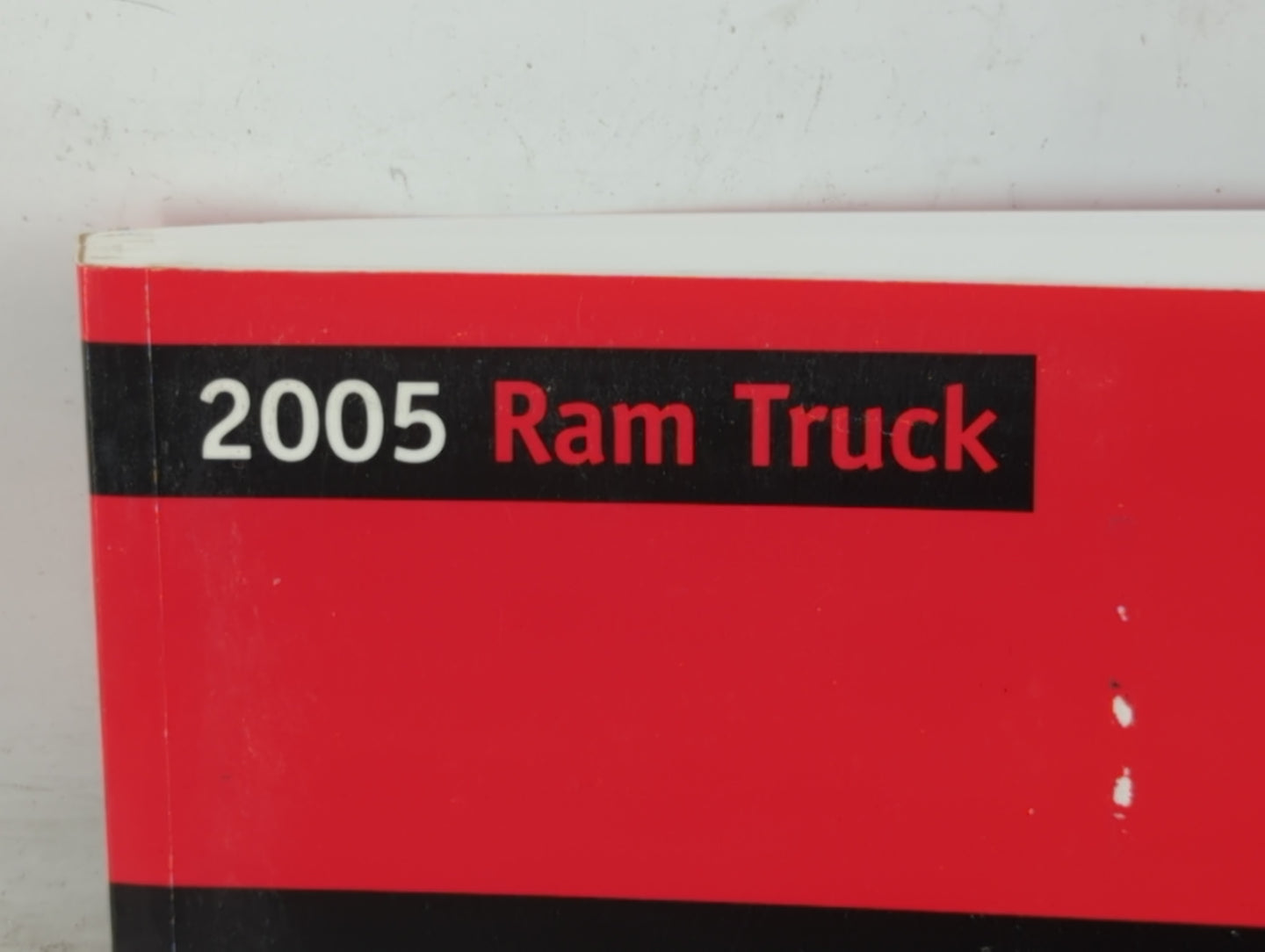 2005 Dodge Ram 1500 Owners Manual Book Guide P/N:81-326-0527 OEM Used Auto Parts - Oemusedautoparts1.com