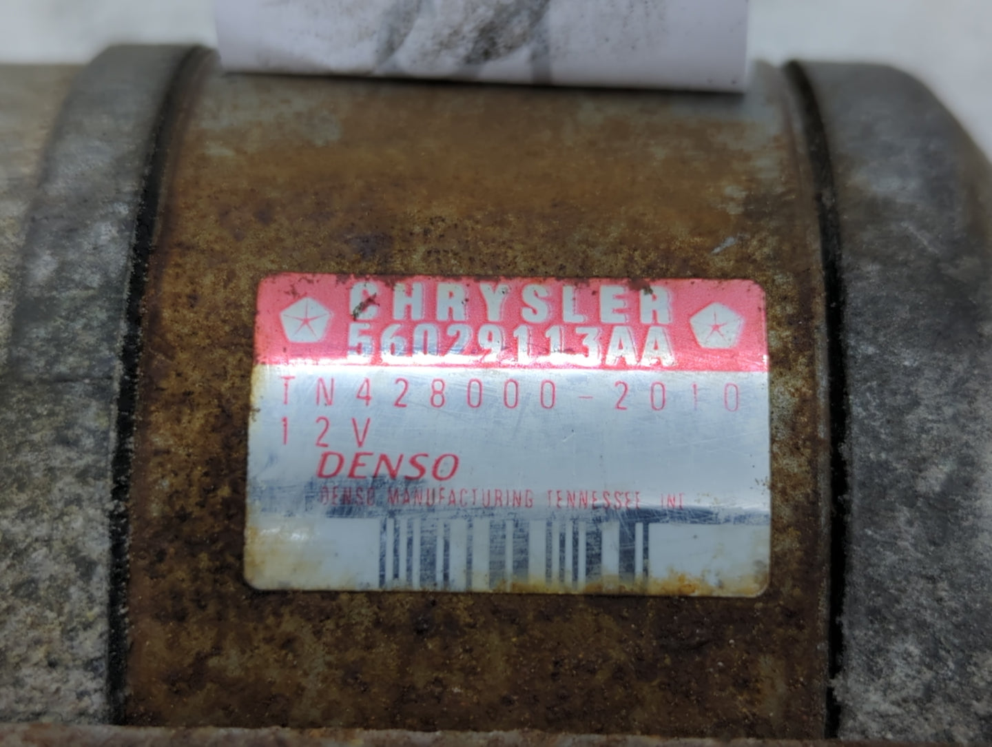 2003-2005 Dodge Ram 1500 Car Starter Motor Solenoid OEM P/N:56029113AA TN428000-2010 Fits Fits 2003 2004 2005 OEM Used Auto 