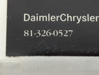 2005 Dodge Ram 1500 Owners Manual Book Guide P/N:81-326-0527 OEM Used Auto Parts - Oemusedautoparts1.com