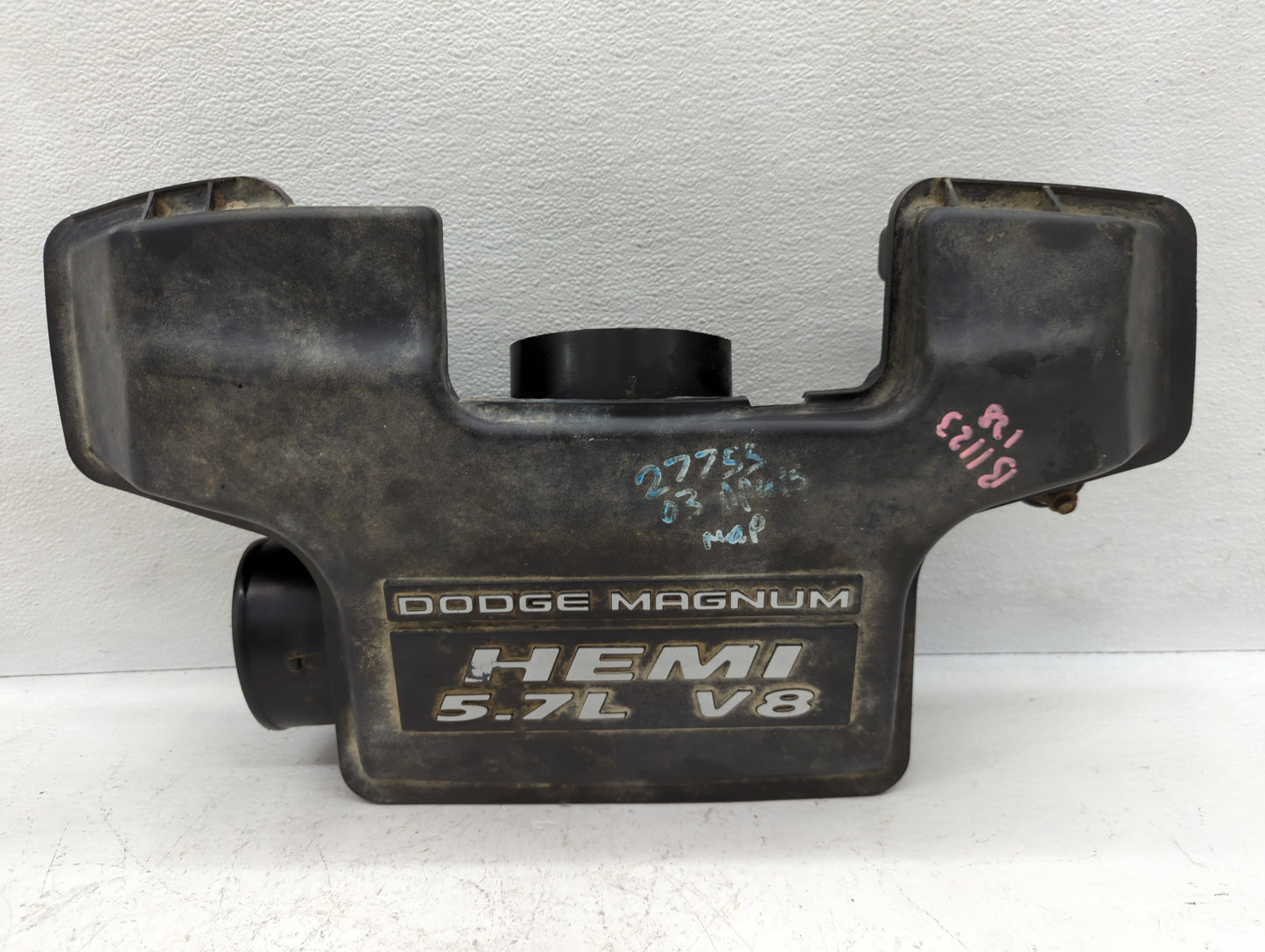 2005 Dodge Ram 2500 Hemi Intake Cleaner Resonator Throttle Body Plenum Box - Oemusedautoparts1.com