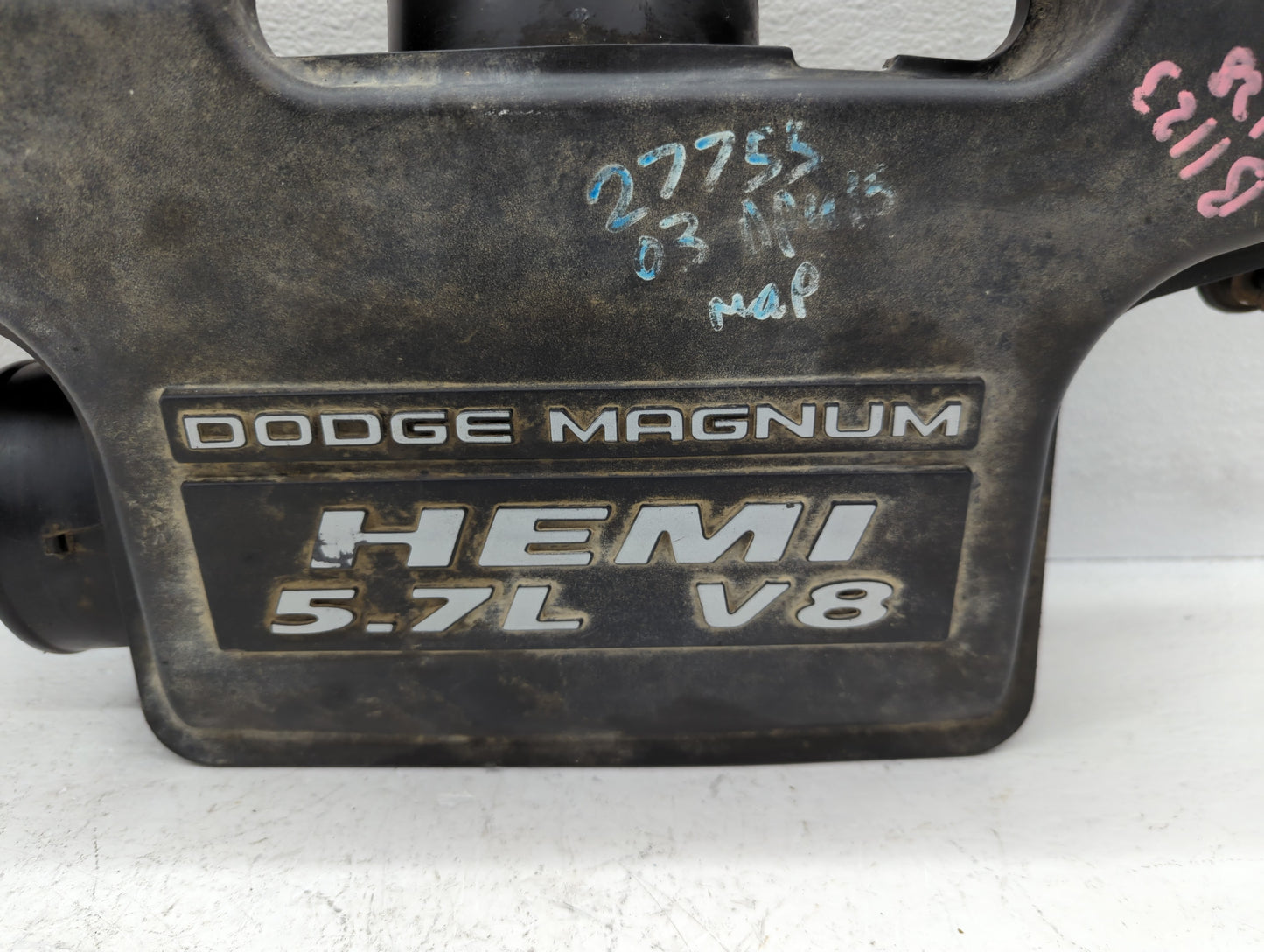 2005 Dodge Ram 2500 Hemi Intake Cleaner Resonator Throttle Body Plenum Box - Oemusedautoparts1.com
