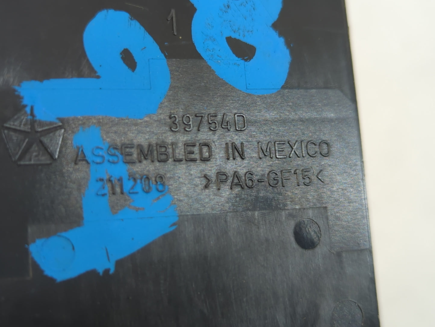 2003-2009 Dodge Ram 2500 Master Power Window Switch Replacement Driver Side Left P/N:PA6-GF15 211208 Fits OEM Used Auto Part