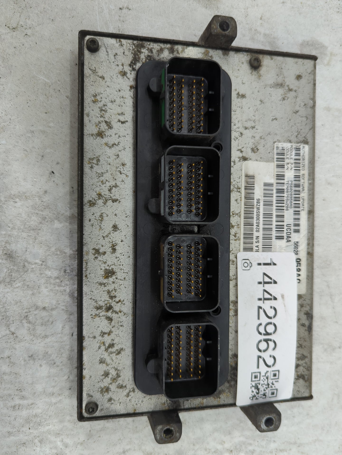 2005 Dodge Ram 1500 PCM Engine Control Computer ECU ECM PCU OEM P/N:P56028958AG TEM0875SWZB6, 02A0300SWZB6 Fits OEM Used Aut