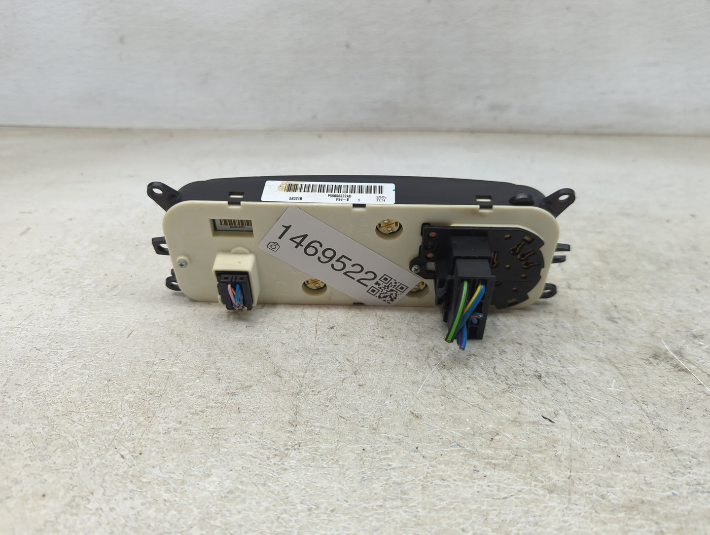2003-2005 Dodge Ram 1500 Climate Control Module Temperature AC/Heater Replacement P/N:P55056322AD 55056322AD Fits OEM Used A