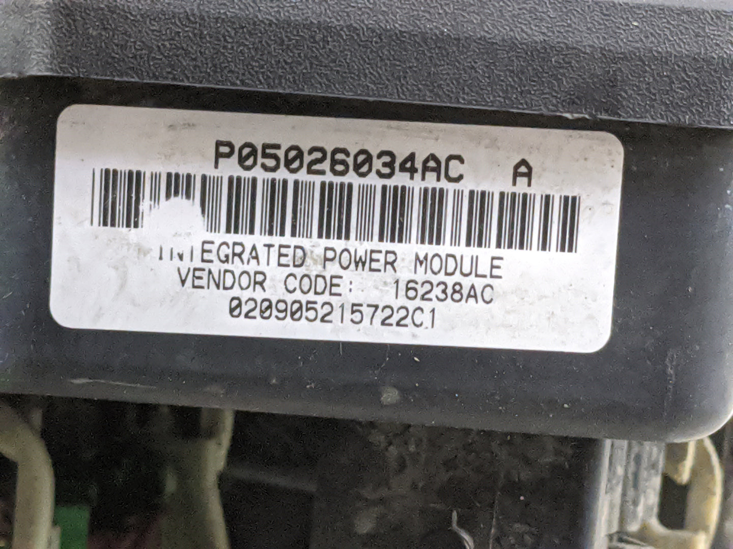 2005 Dodge Ram 1500 Fusebox Fuse Box Panel Relay Module P/N:P05026034AC Fits Fits 2003 2004 OEM Used Auto Parts - Oemusedaut
