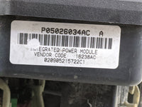 2005 Dodge Ram 1500 Fusebox Fuse Box Panel Relay Module P/N:P05026034AC Fits Fits 2003 2004 OEM Used Auto Parts - Oemusedaut