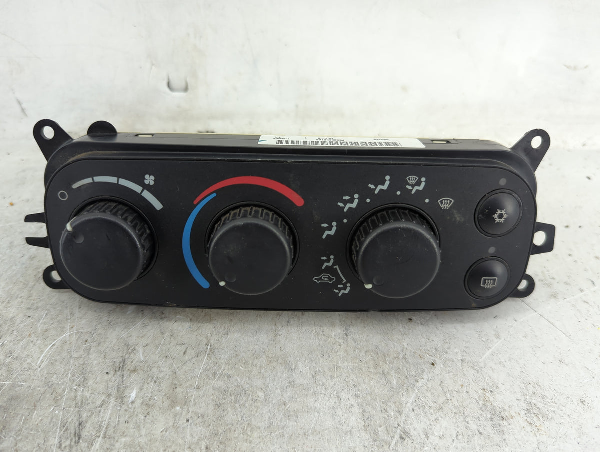 2005 Dodge Ram 1500 Climate Control Module Temperature AC/Heater Replacement P/N:P55056321AD 58024B, 75183 Fits OEM Used Aut