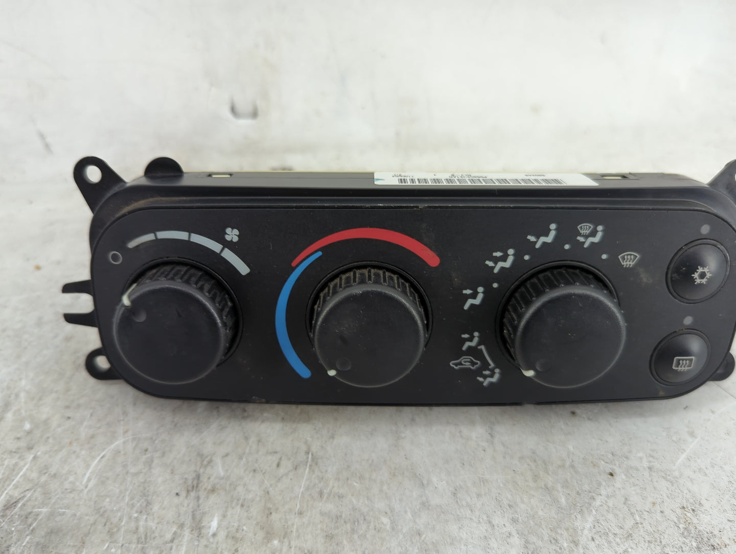 2005 Dodge Ram 1500 Climate Control Module Temperature AC/Heater Replacement P/N:P55056321AD 58024B, 75183 Fits OEM Used Aut