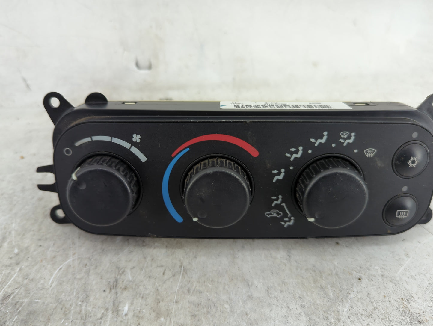 2005 Dodge Ram 1500 Climate Control Module Temperature AC/Heater Replacement P/N:P55056321AD 58024B, 75183 Fits OEM Used Aut