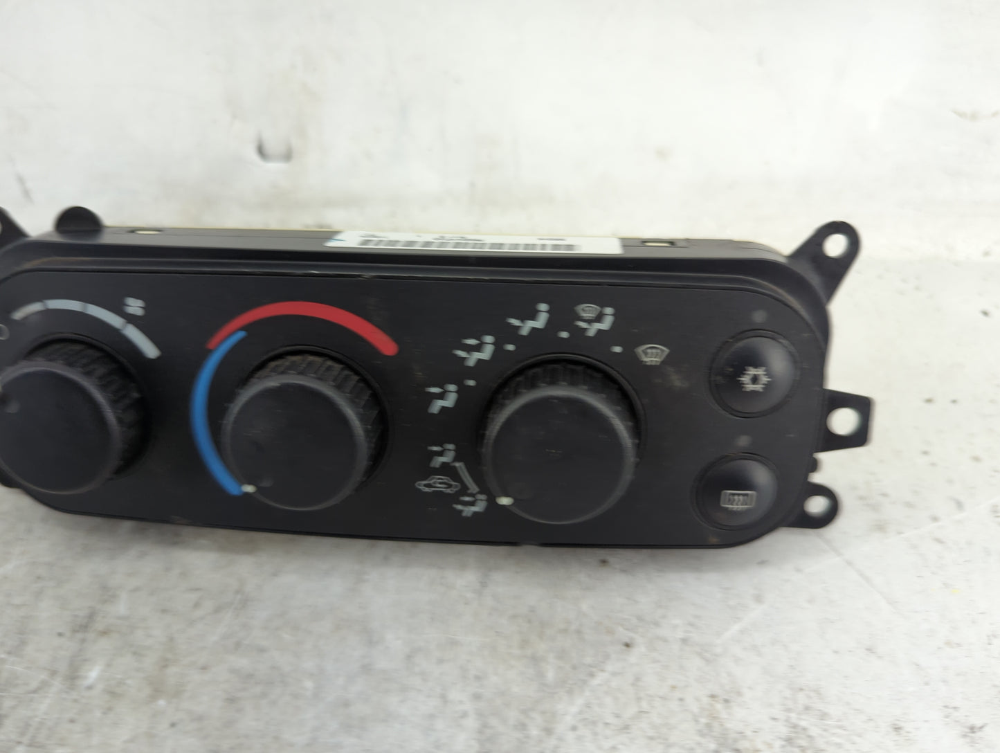 2005 Dodge Ram 1500 Climate Control Module Temperature AC/Heater Replacement P/N:P55056321AD 58024B, 75183 Fits OEM Used Aut