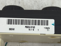 2005 Dodge Ram 1500 Climate Control Module Temperature AC/Heater Replacement P/N:P55056321AD 58024B, 75183 Fits OEM Used Aut