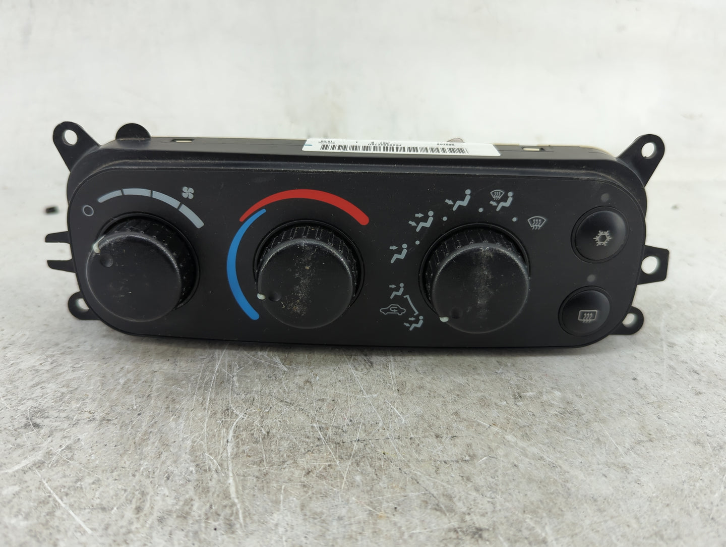 2003-2005 Dodge Ram 1500 Climate Control Module Temperature AC/Heater Replacement P/N:P55056321AD Fits Fits 2003 2004 2005 O