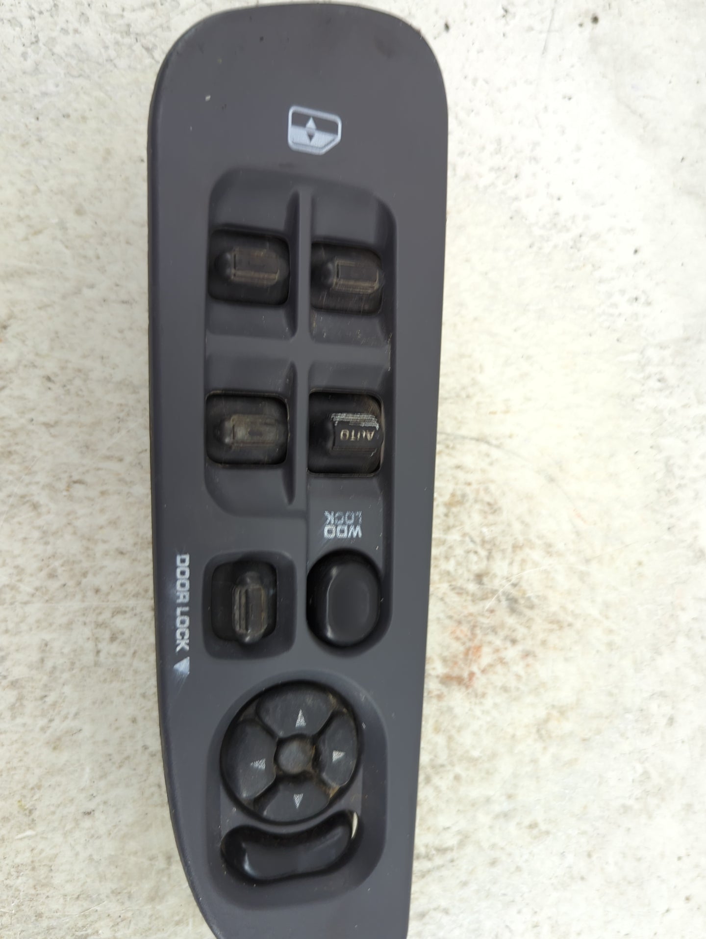 2002-2008 Dodge Ram 1500 Master Power Window Switch Replacement Driver Side Left P/N:56049805AD 211203 Fits OEM Used Auto Pa