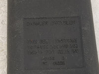 2002-2005 Dodge Ram 1500 Passenger Front Seatbelt Buckle Black - Oemusedautoparts1.com