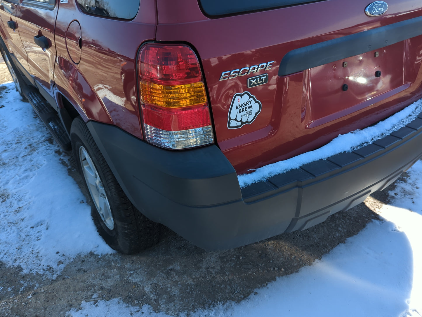 2005-2007 Ford Escape Rear Bumper Assembly Oem 1381690 - Oemusedautoparts1.com