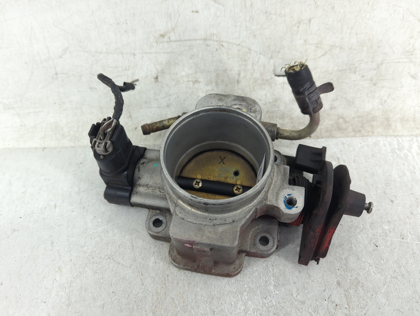 2005-2008 Ford Escape Throttle Body Fits Fits 2005 2006 2007 2008 OEM Used Auto Parts - Oemusedautoparts1.com
