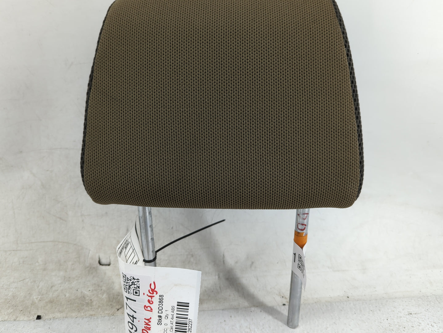 2005-2007 Ford Escape Headrest Head Rest Front Driver Seat Dark Beige - Oemusedautoparts1.com