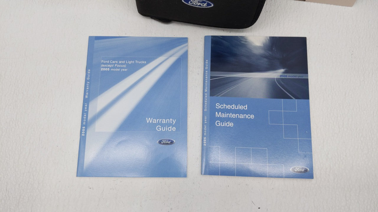 2005 Ford Escape Owners Manual Book Guide OEM Used Auto Parts - Oemusedautoparts1.com
