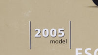2005 Ford Escape Owners Manual Book Guide OEM Used Auto Parts - Oemusedautoparts1.com