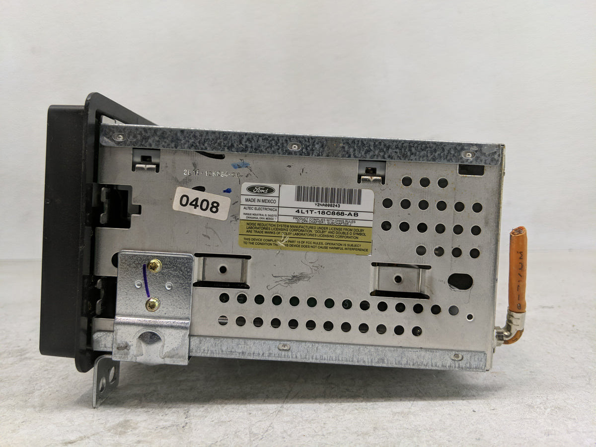 2004-2005 Ford Expedition Radio AM FM Cd Player Receiver Replacement P/N:4L1T-18C868-AB Fits Fits 2004 2005 OEM Used Auto Pa